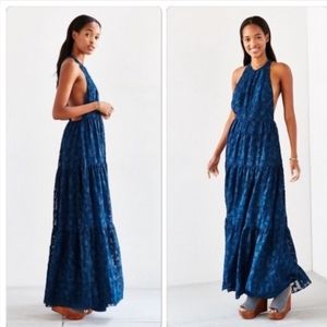 UO Kimchi Blue | Navy Maxi Halter